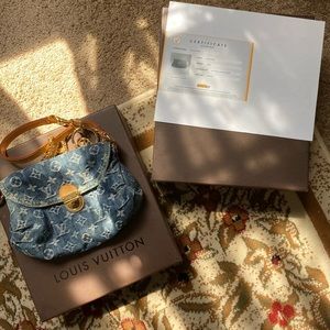 Louis Vuitton Mini Denim Pleaty